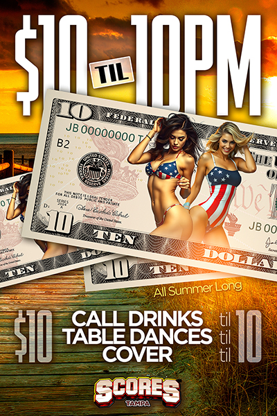 $10 til 10pm